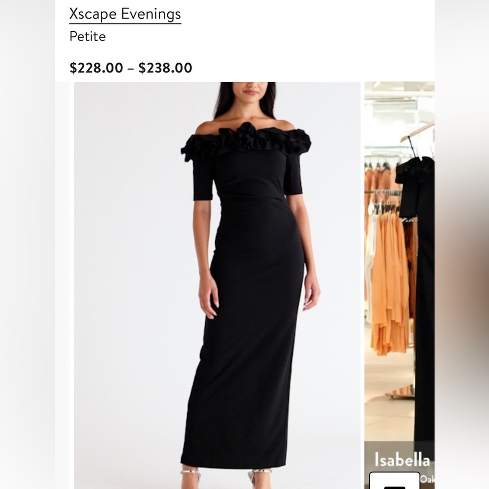 XSCAPE evenings dress 
Size 4